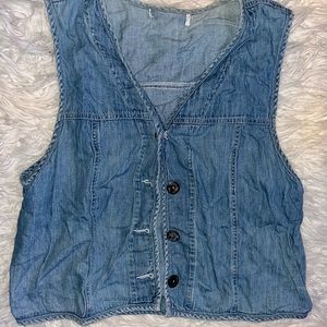 Light Jean Vest / Shirt